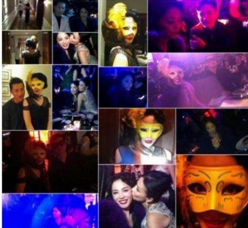 直击明星生日趴奢靡场面:大小S制服秀色诱老公